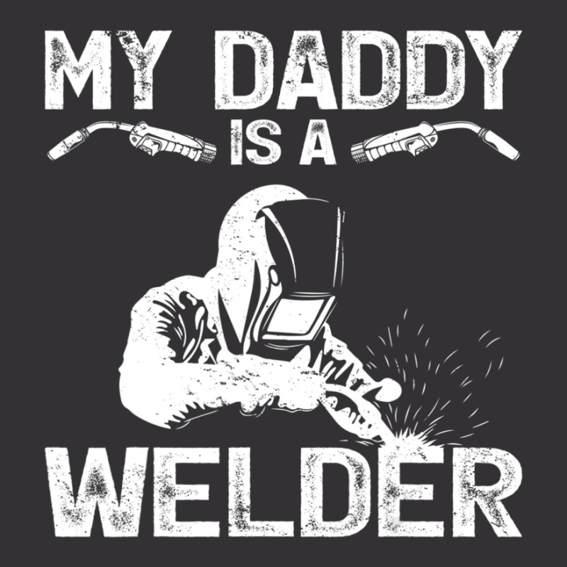 My Daddy Is A Welder Welding Girls Kids Boys Vintage Short by lykhongduong9enev3 | Artistshot