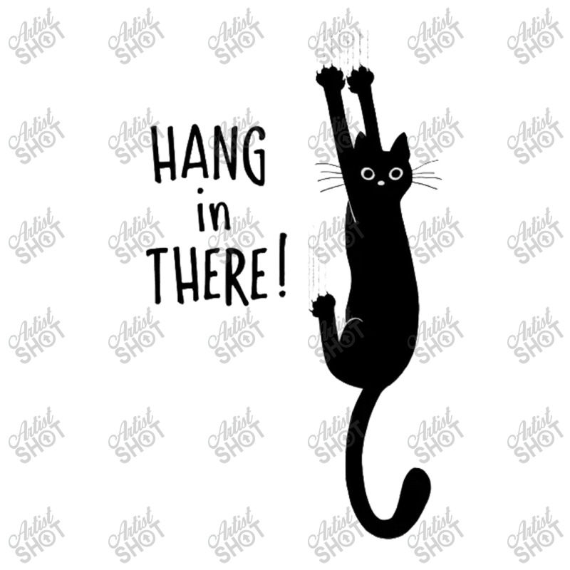 Cat Hang In There Zipper Hoodie by Janethor | Artistshot