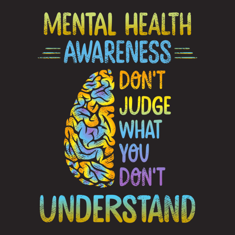 Dont Judge What You Don't Understand Mental Health Awareness Vintage Cap by Min06 | Artistshot