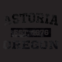 Astoria Oregon T Shirt Est. 1876 Black Lettering Vintage Cap | Artistshot