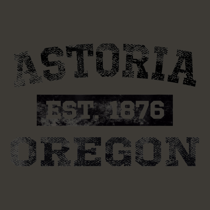 Astoria Oregon T Shirt Est. 1876 Black Lettering Bucket Hat by ColleenDChamplin | Artistshot