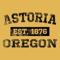 Astoria Oregon T Shirt Est. 1876 Black Lettering Vintage Hoodie And Short Set | Artistshot