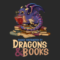 Easily Distracted By Dragons And Books Dragon Book Lover Toddler T-shirt | Artistshot