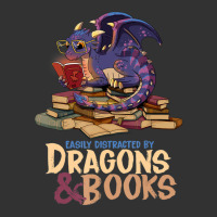 Easily Distracted By Dragons And Books Dragon Book Lover Baby Bodysuit | Artistshot