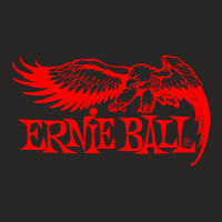 Ernie Ball Best Bass Guitars Red Color Ladies Fitted T-shirt | Artistshot