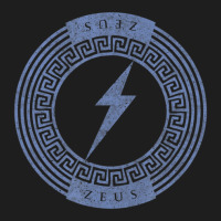 Greek God Zeus Lightning Bolt Symbol Mythology Classic T-shirt | Artistshot