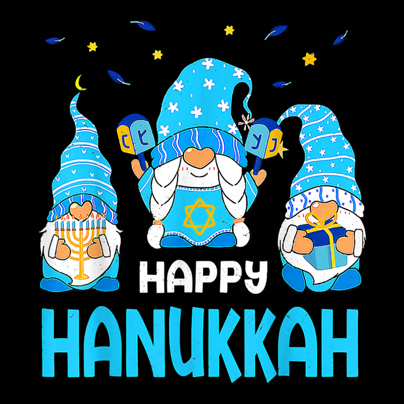 Jewish Happy Hanukkah Gnome Menorah Jew Holiday T Shirt Toddler 3/4 Sleeve Tee | Artistshot