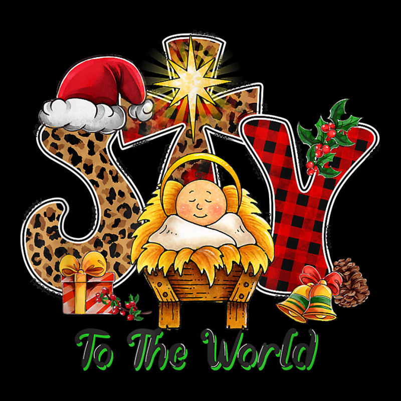 Joy To The World Nativity Christmas Baby Jesus Love T Shirt Cropped Sweater by marge3nstbo | Artistshot