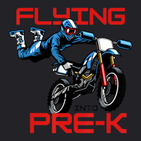 Flying Into Pre-k Pre-kindergarten Kids Dirt Bike (2) Youth Tee | Artistshot