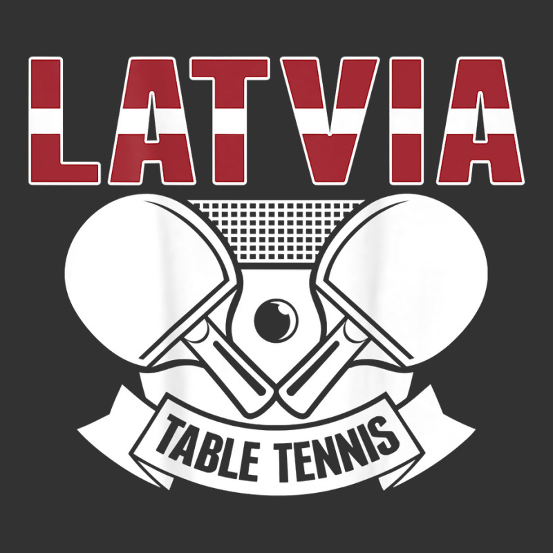 Latvia Table Tennis Lovers   Support Latvian Ping Pong Team T Shirt Baby Bodysuit | Artistshot