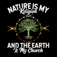 Nature Is My Religion Earth Is My Church Native American Day Adjustable Cap | Artistshot