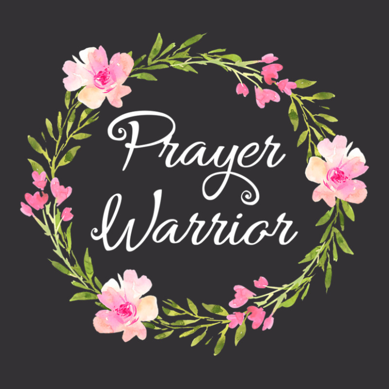 Inspirational, Prayer Warrior T-shirt. Faith Sayings Vintage Hoodie And Short Set | Artistshot