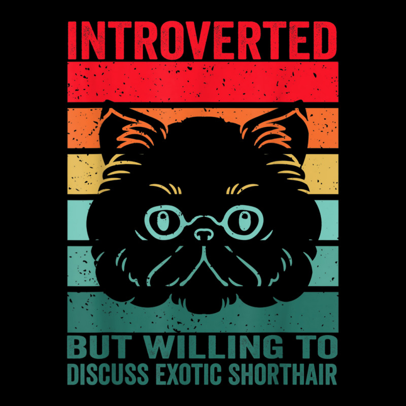 Introverted But Willing To Discuss Exotic Shorthair, Exotic Cropped Sweater by CherieColletteBoggan | Artistshot