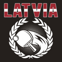 Latvia Table Tennis Lovers Latvian Ping Pong Team Supporter Premium T Tank Top | Artistshot