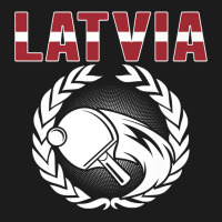 Latvia Table Tennis Lovers Latvian Ping Pong Team Supporter Premium T Hoodie & Jogger Set | Artistshot