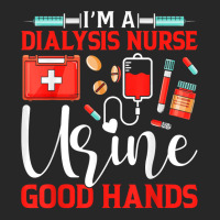 I'm A Dialysis Nurse Good Hands Nursing Tech Nephrology T Shirt Men's T-shirt Pajama Set | Artistshot