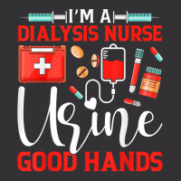 I'm A Dialysis Nurse Good Hands Nursing Tech Nephrology T Shirt Vintage Hoodie And Short Set | Artistshot