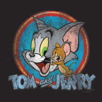 Tom And Jerry Yellow Red Blue Circle Vintage Cap | Artistshot