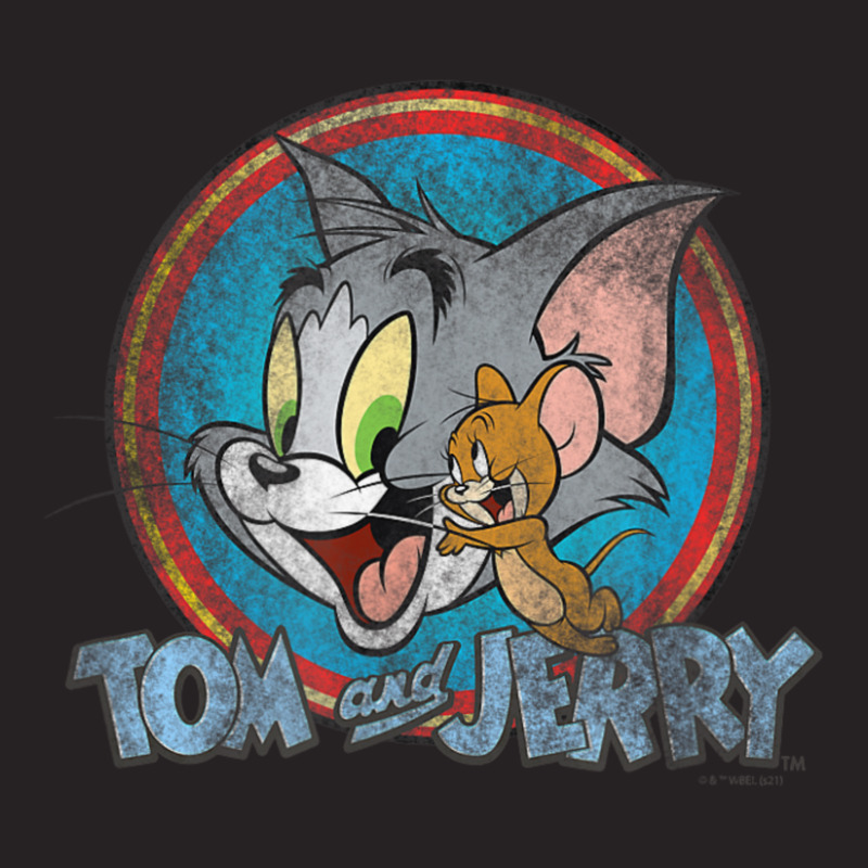 Tom And Jerry Yellow Red Blue Circle Vintage Cap | Artistshot