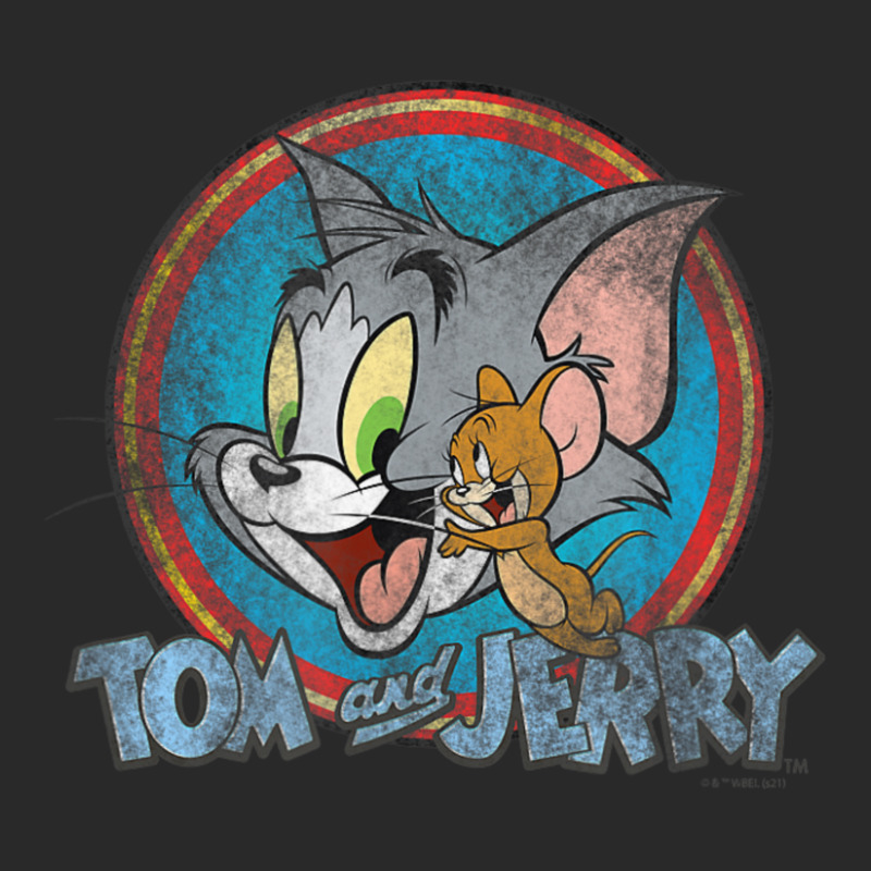 Tom And Jerry Yellow Red Blue Circle Printed Hat | Artistshot