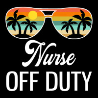 Funny Nurse Off Duty Sunglasses Beach Sunset Youth Hoodie | Artistshot