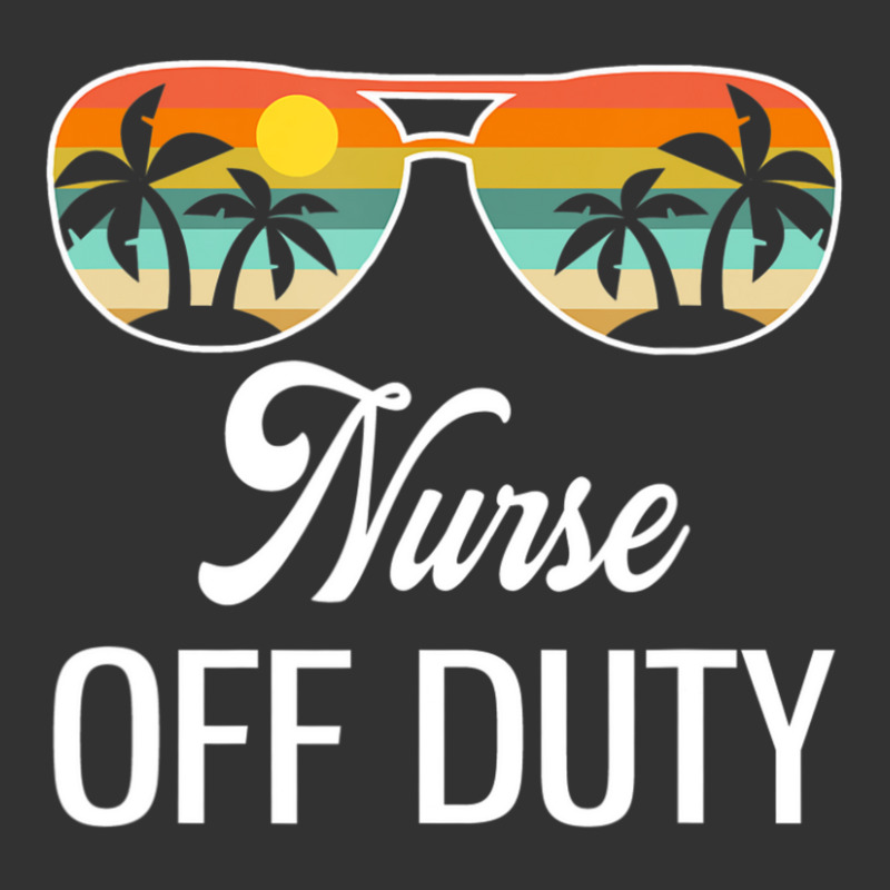 Funny Nurse Off Duty Sunglasses Beach Sunset Baby Bodysuit | Artistshot