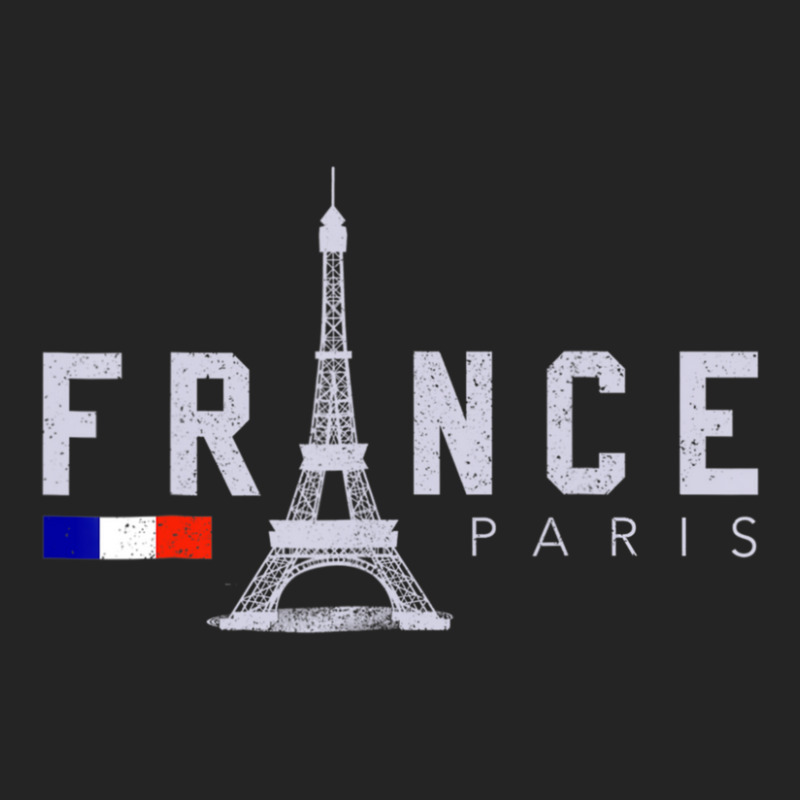 France Paris French Flag Eiffel Tower Souvenir 3/4 Sleeve Shirt by Min06 | Artistshot