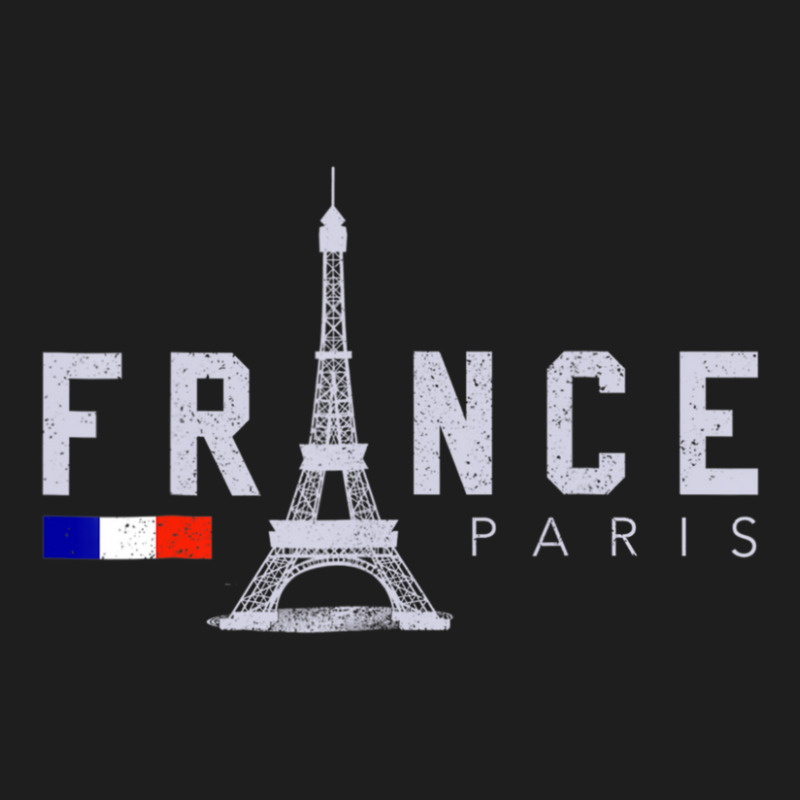 France Paris French Flag Eiffel Tower Souvenir Classic T-shirt by Min06 | Artistshot