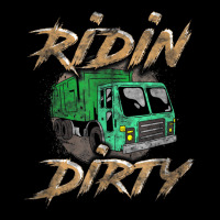 Riding Dirty Garbage Truck Driver Sanitation Adjustable Cap | Artistshot