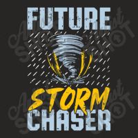 Future Storm Chaser Meteorologist Storm Hunter Ladies Fitted T-shirt | Artistshot