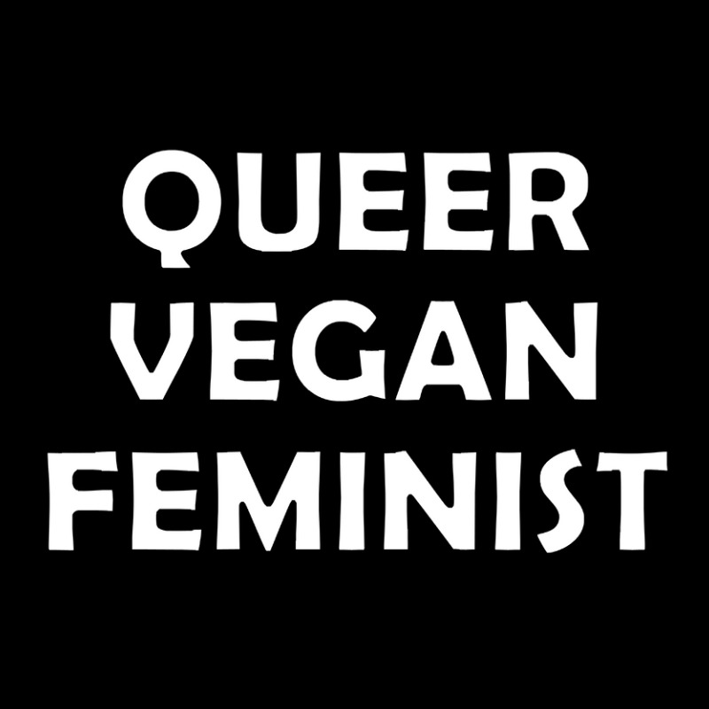 Queer Vegan Feminist Adjustable Cap | Artistshot