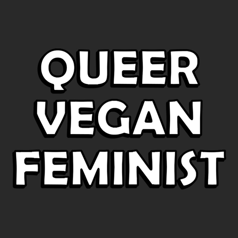 Queer Vegan Feminist Printed Hat | Artistshot