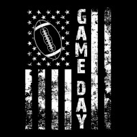 Game Day With Flag American Football Lovers Mom Dad Unisex Jogger | Artistshot