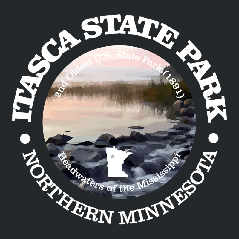 Itasca State Park Crewneck Sweatshirt by bummercaught | Artistshot