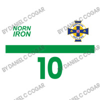 Northern Ireland National Football Team Soccer Retro Norn Iron Number Unisex Hoodie | Artistshot