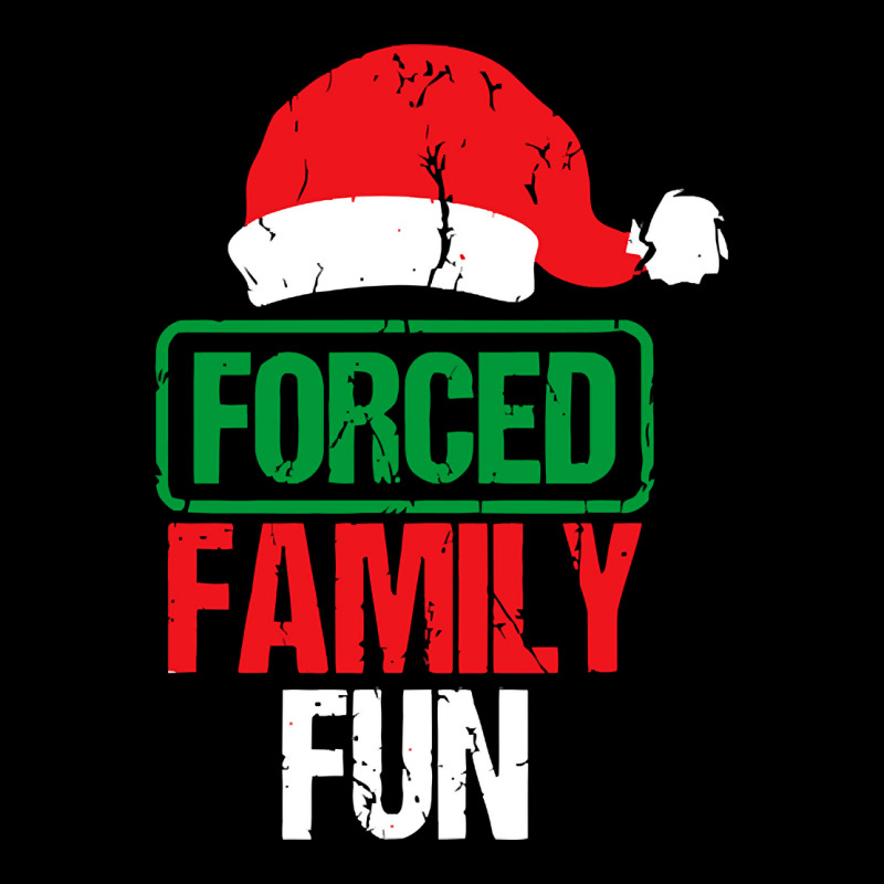 Forced Family Fun Sarcastic Adult Christmas Youth Sweatshirt | Artistshot