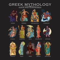 Gods Of Greek Mythology T-shirt | Artistshot