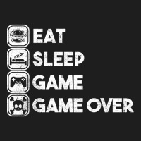 Eat Sleep Game Game Over Classic T-shirt | Artistshot