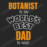 Botanist By Day Worlds Best Dad By Night Fathers Day Gift Men's T-shirt Pajama Set | Artistshot