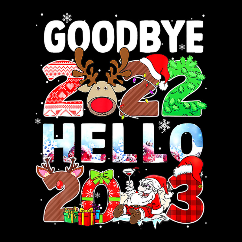 Goodbye 2022 Hello 2023 Cute Christmas Tee Toddler Sweatshirt | Artistshot