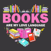 Books Are My Love Language Reading Lover Librarian Valentine Ladies Curvy T-shirt | Artistshot