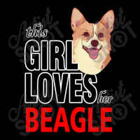 Merry Christmas Dog This Girl Loves Her Beagle Cropped Sweater | Artistshot