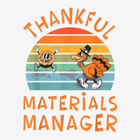 Materials Manager Job Funny Thanksgiving T Shirt Adjustable Cap | Artistshot