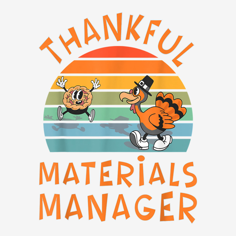 Materials Manager Job Funny Thanksgiving T Shirt Adjustable Cap by meritzjla | Artistshot