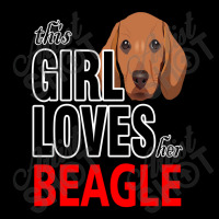 Merry Christmas Dog This Girl Loves Her Beagle Men's 3/4 Sleeve Pajama Set | Artistshot