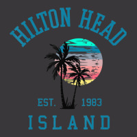 Hilton Head Island South Carolina Beach Palm Trees Summer Ladies Curvy T-shirt | Artistshot