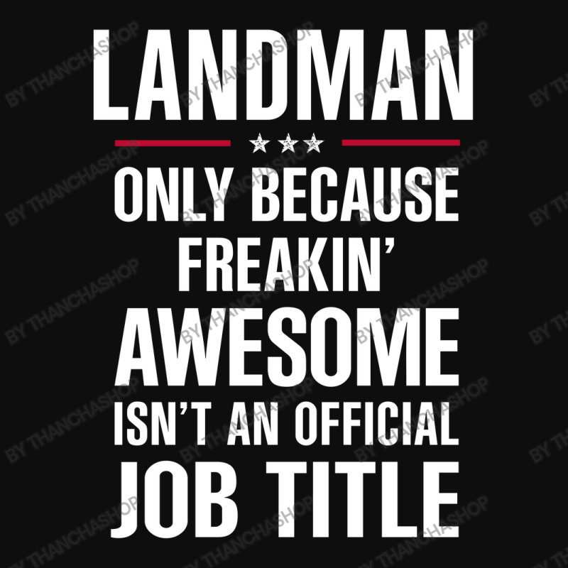 Gift For Freakin' Awesome Landman Crop Top by thanchashop | Artistshot