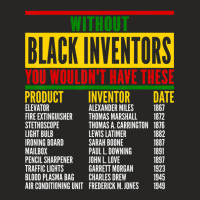 History Of Forgotten Black Inventors Black History Month Ladies Fitted T-shirt | Artistshot