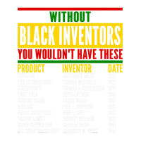 History Of Forgotten Black Inventors Black History Month Youth Zipper Hoodie | Artistshot