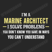 Marine Architect I Solve Problems Funny Gift Men's T-shirt Pajama Set | Artistshot